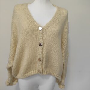 SWETER DAMSKI, WŁOSKI Z GUZIKAMI