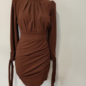 SUKIENKA DAMSKA, WŁOSKA Z MARSZCZENIEM